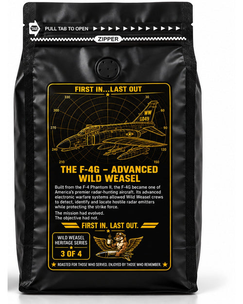 HARM Strike bag, back: the F-4G Advanced Wild Weasel